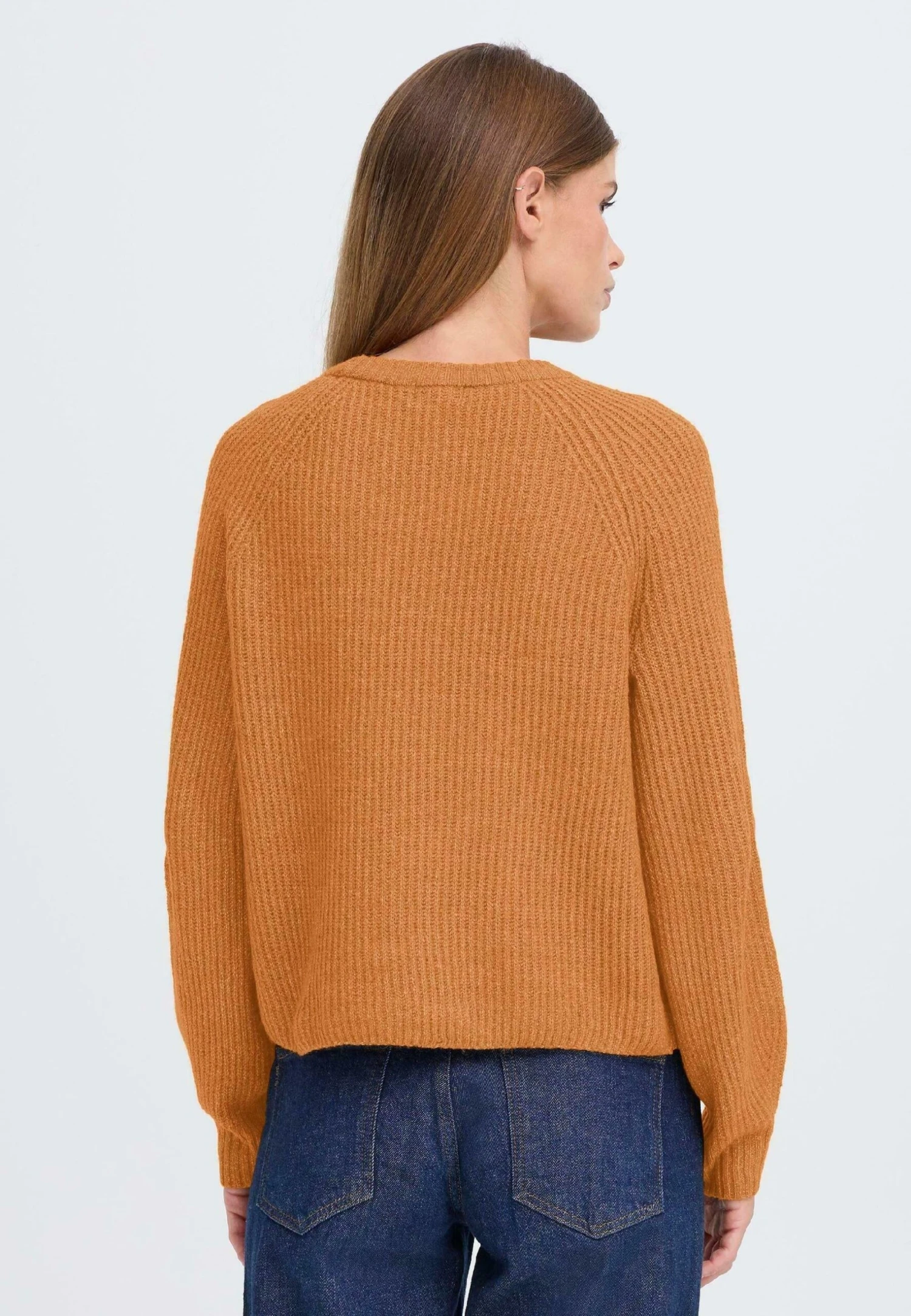 OXMO IHFANSI - Jumper - Brown Sugar 3 OXMO IHFANSI - Jumper - Brown Sugar - Image 3