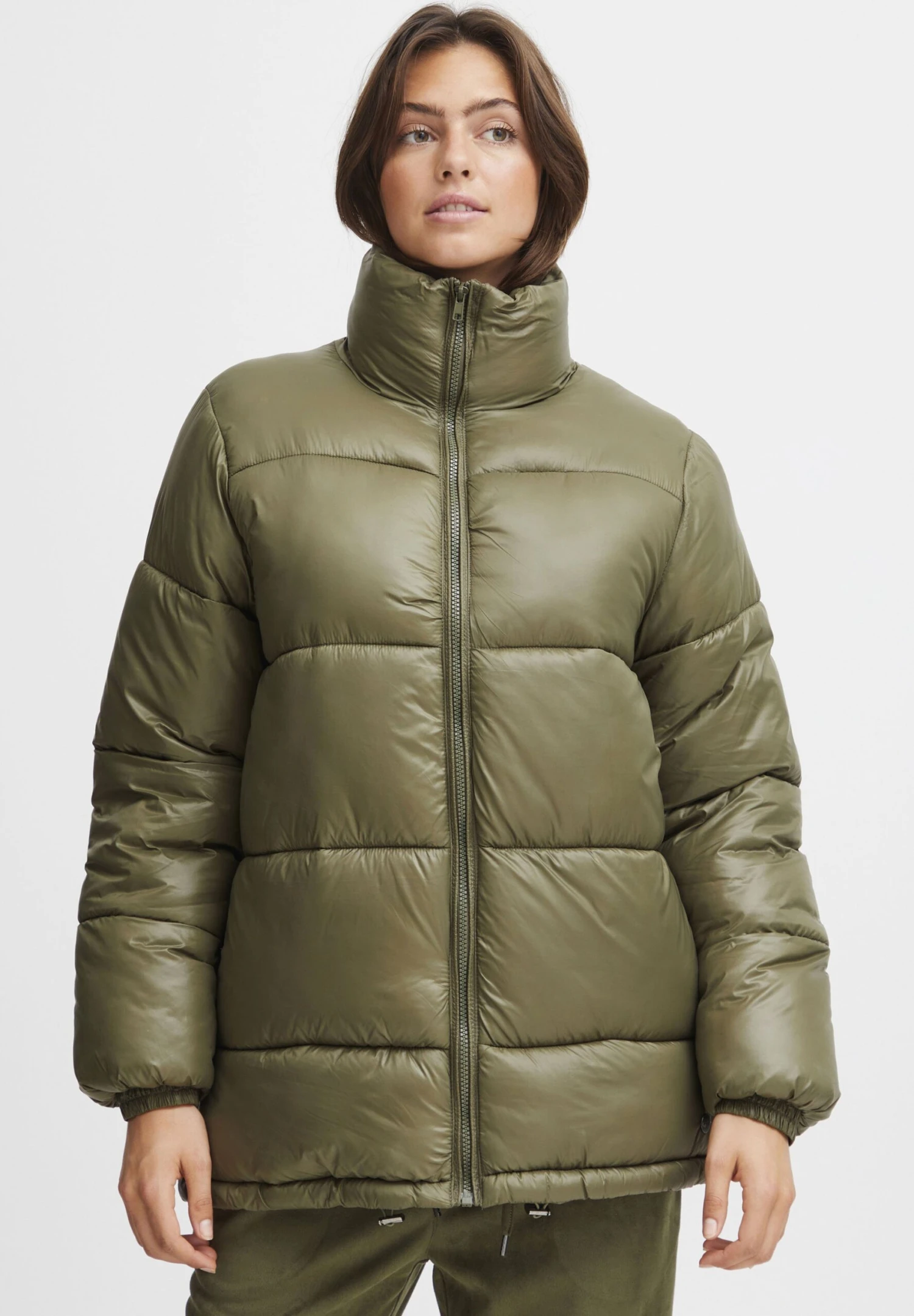 OXMO OXABELONE - Winter Jacket - Dusty Olive 1 OXMO OXABELONE - Winter Jacket - Dusty Olive