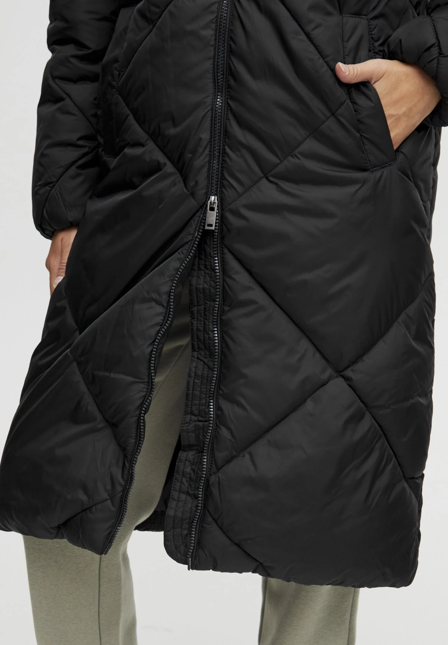 OXMO OXBONNIE - Winter Coat - Black 5 OXMO OXBONNIE - Winter Coat - Black - Image 5