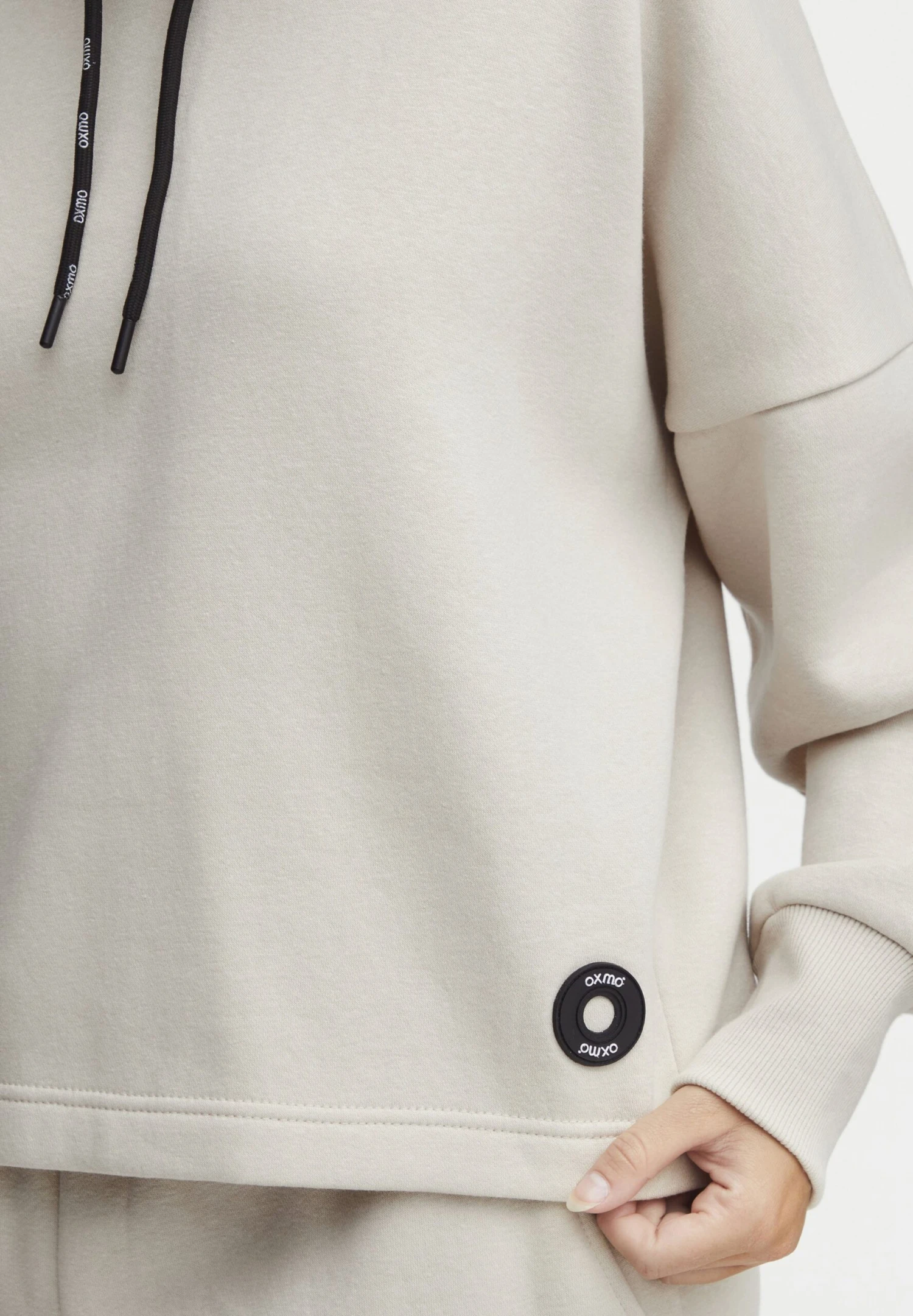 OXMO OXSANNI - Hoodie - Oyster 5 OXMO OXSANNI - Hoodie - Oyster - Image 5