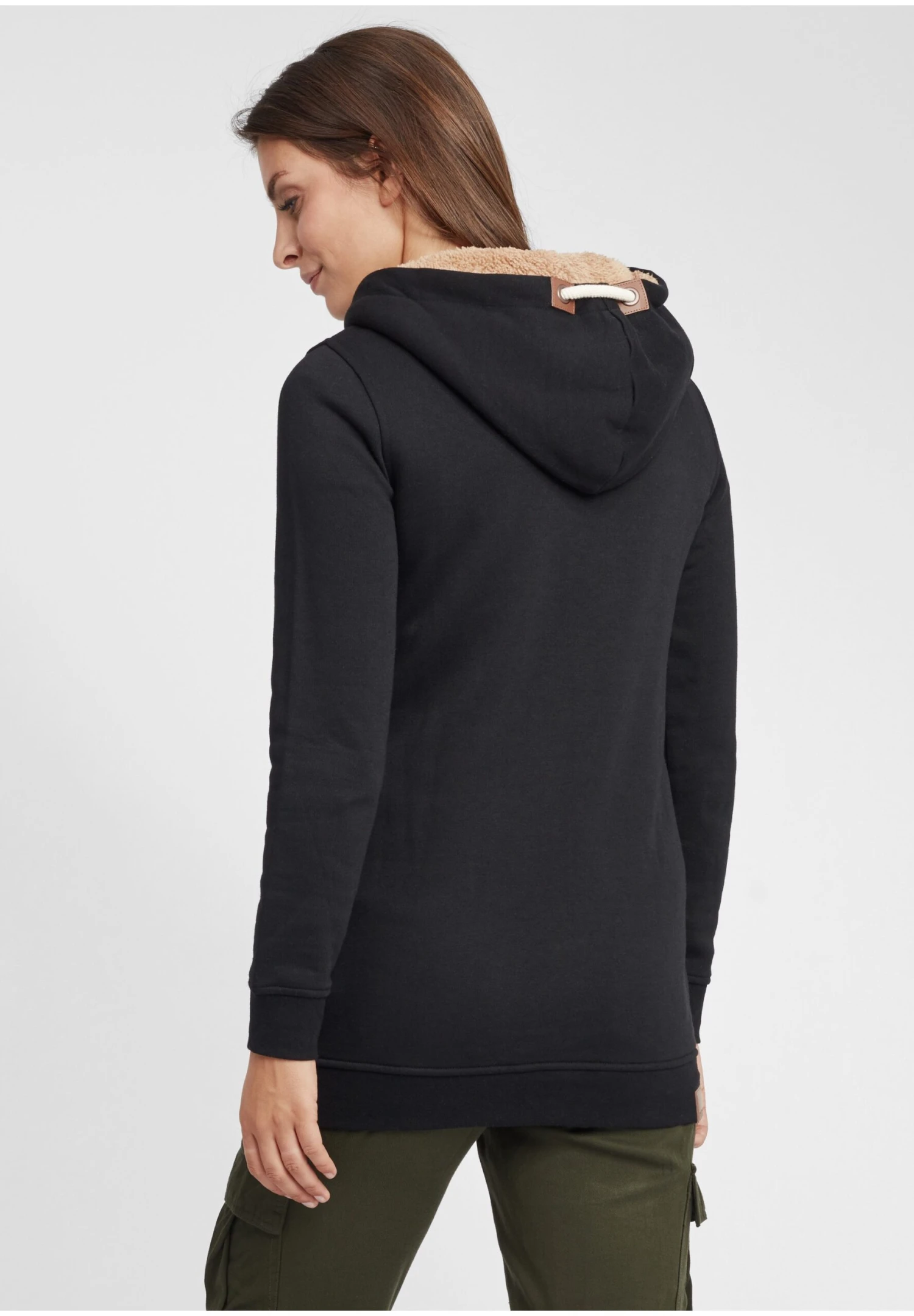 OXMO OXVicky - Hoodie - Black Pil 3 OXMO OXVicky - Hoodie - Black Pil - Image 3