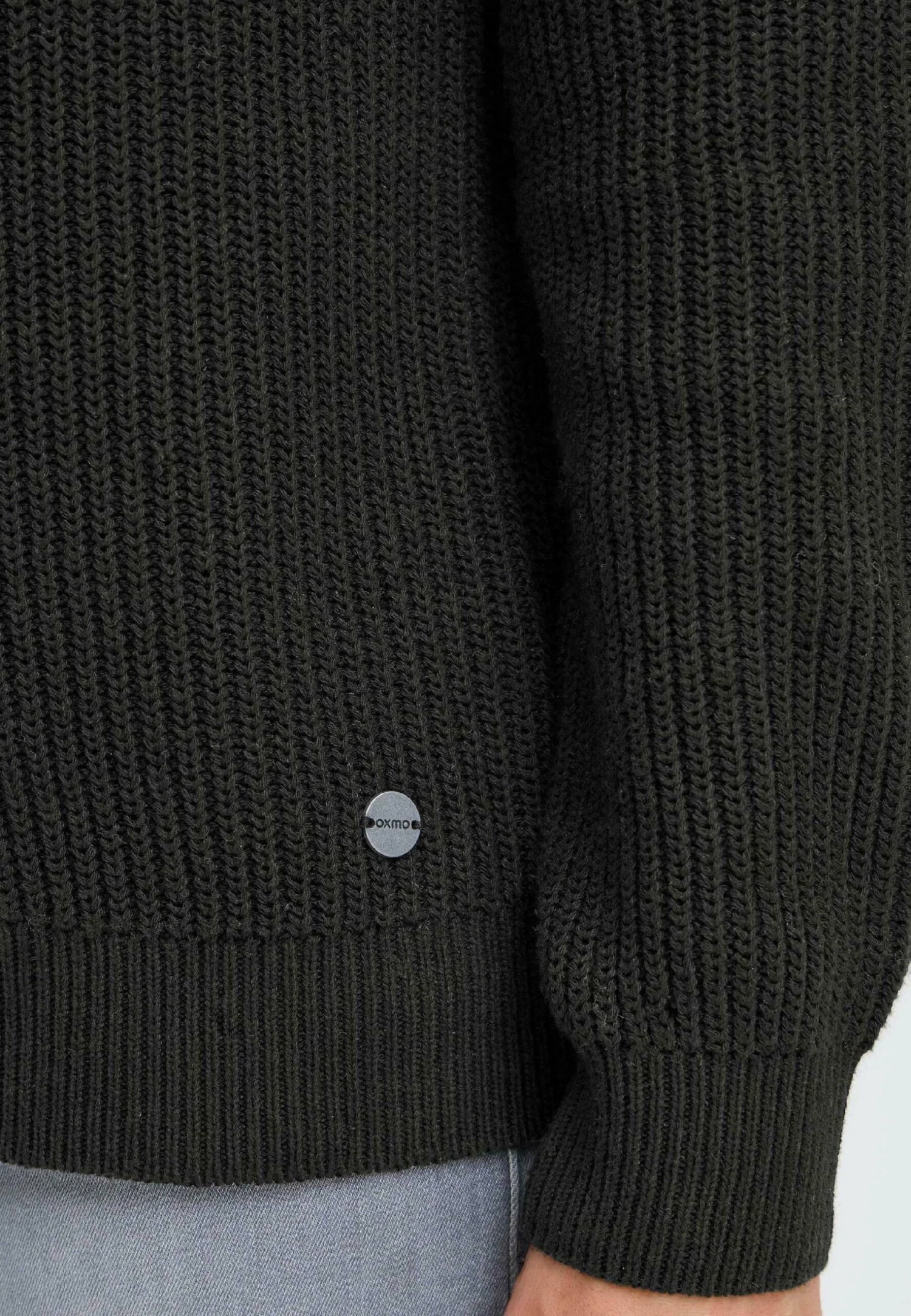 OXMO OXKIMSE - Jumper - True Black 4 OXMO OXKIMSE - Jumper - True Black - Image 4