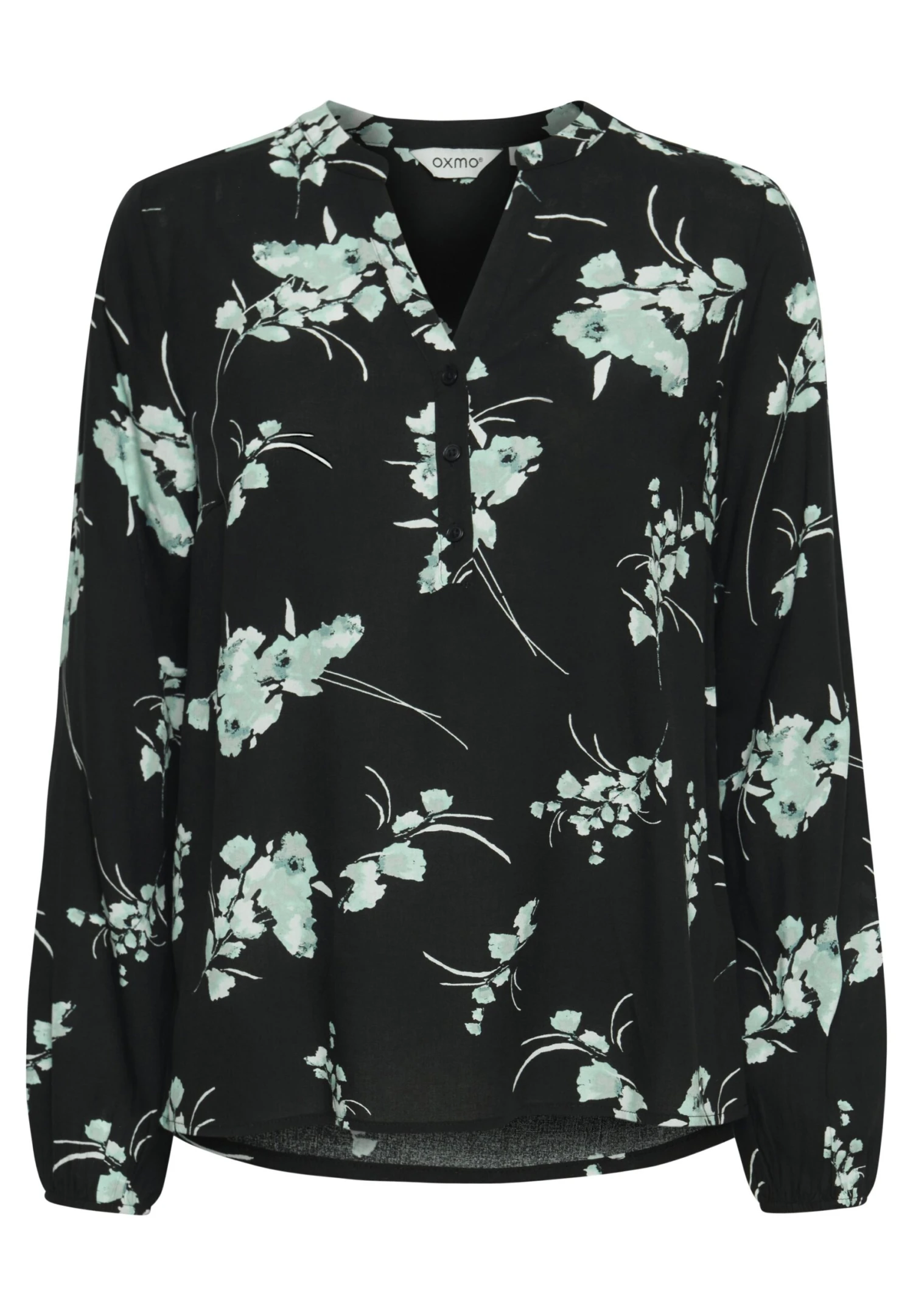 OXMO OXELVY - Blouse - Burnt Orange Mix 8 OXMO OXELVY - Blouse - Burnt Orange Mix - Image 8