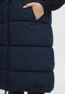 OXMO OXSOLICE - Waistcoat - Total Eclipse -OXMO Store 7aad60843dda43f189c4b955f57abe26