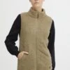 OXMO OXTHERI - Waistcoat - Sand