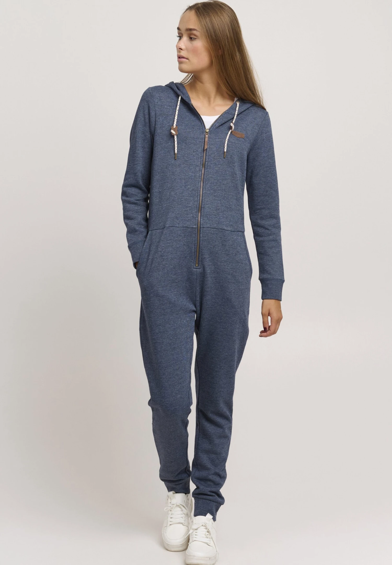 OXMO OXOva - Jumpsuit - Ins Bl Mel 1 OXMO OXOva - Jumpsuit - Ins Bl Mel