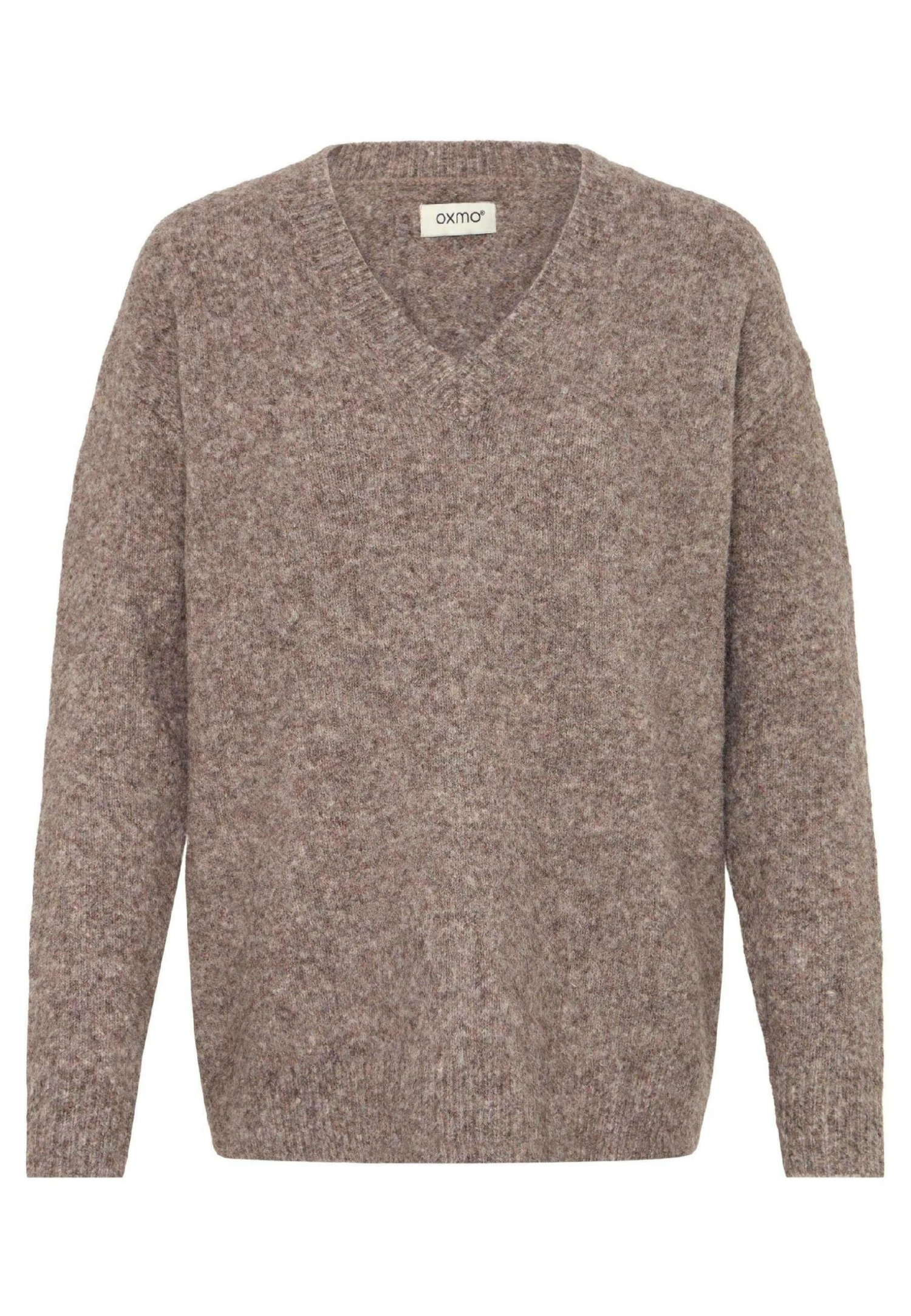 OXMO IHSELMA - Jumper - Dark Grey Melange 7 OXMO IHSELMA - Jumper - Dark Grey Melange - Image 7