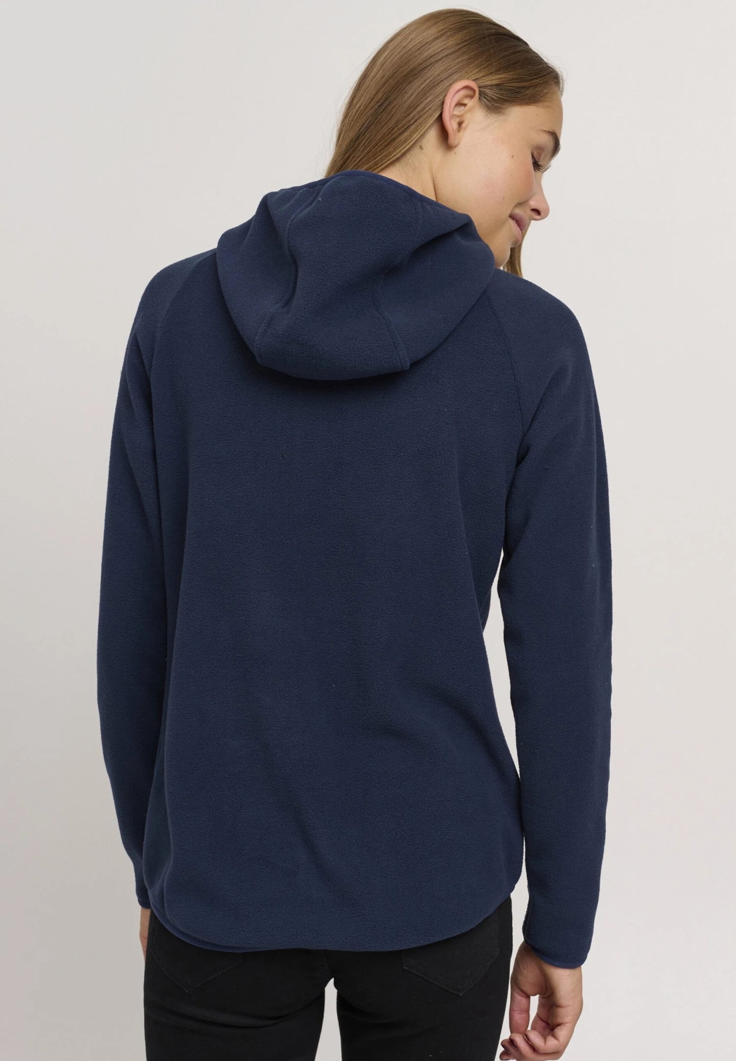OXMO OXFinja - Fleece Jacket - Blue 3 OXMO OXFinja - Fleece Jacket - Blue - Image 3