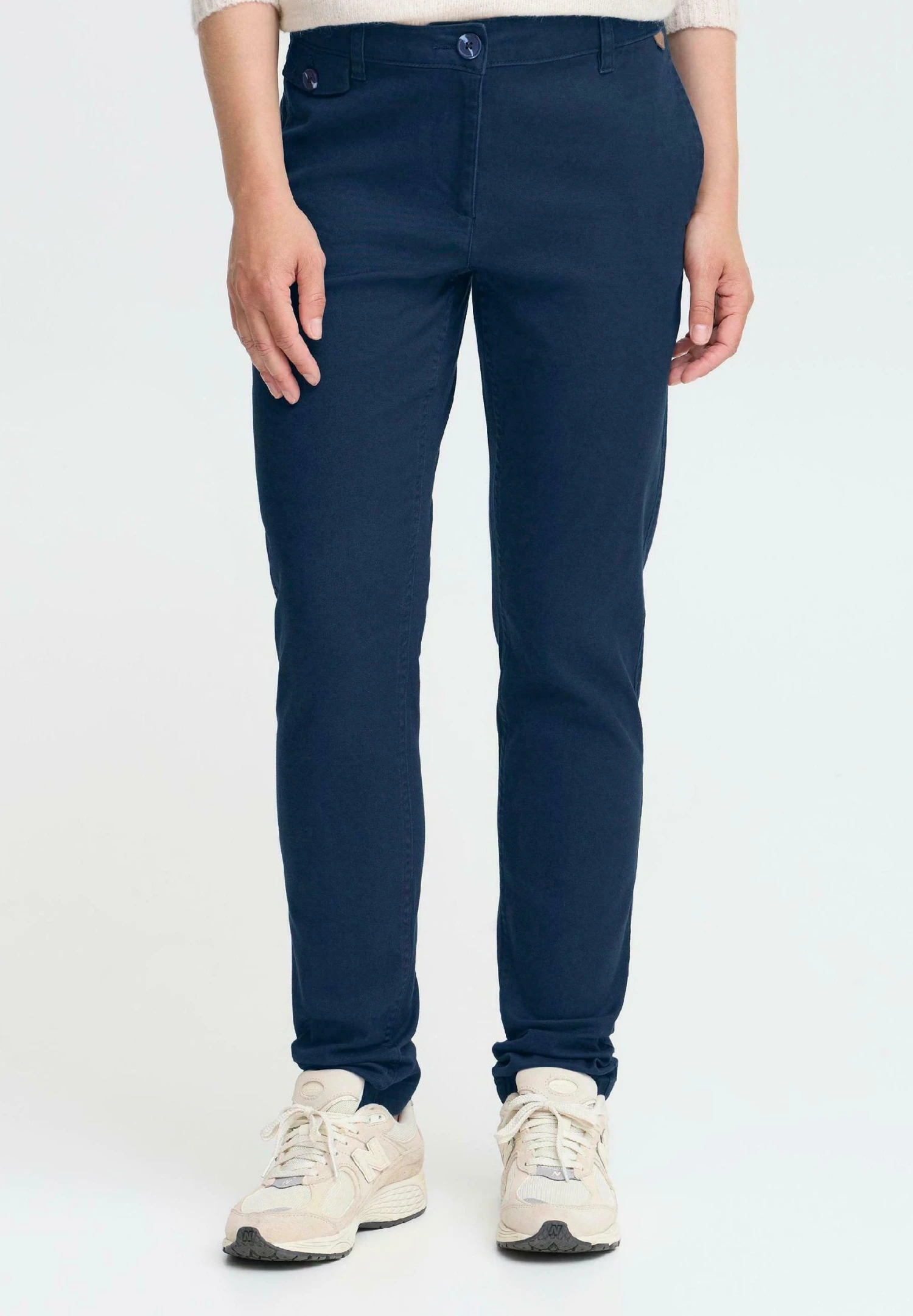 OXMO OXIBEN - Chinos - Dress Blues 1 OXMO OXIBEN - Chinos - Dress Blues