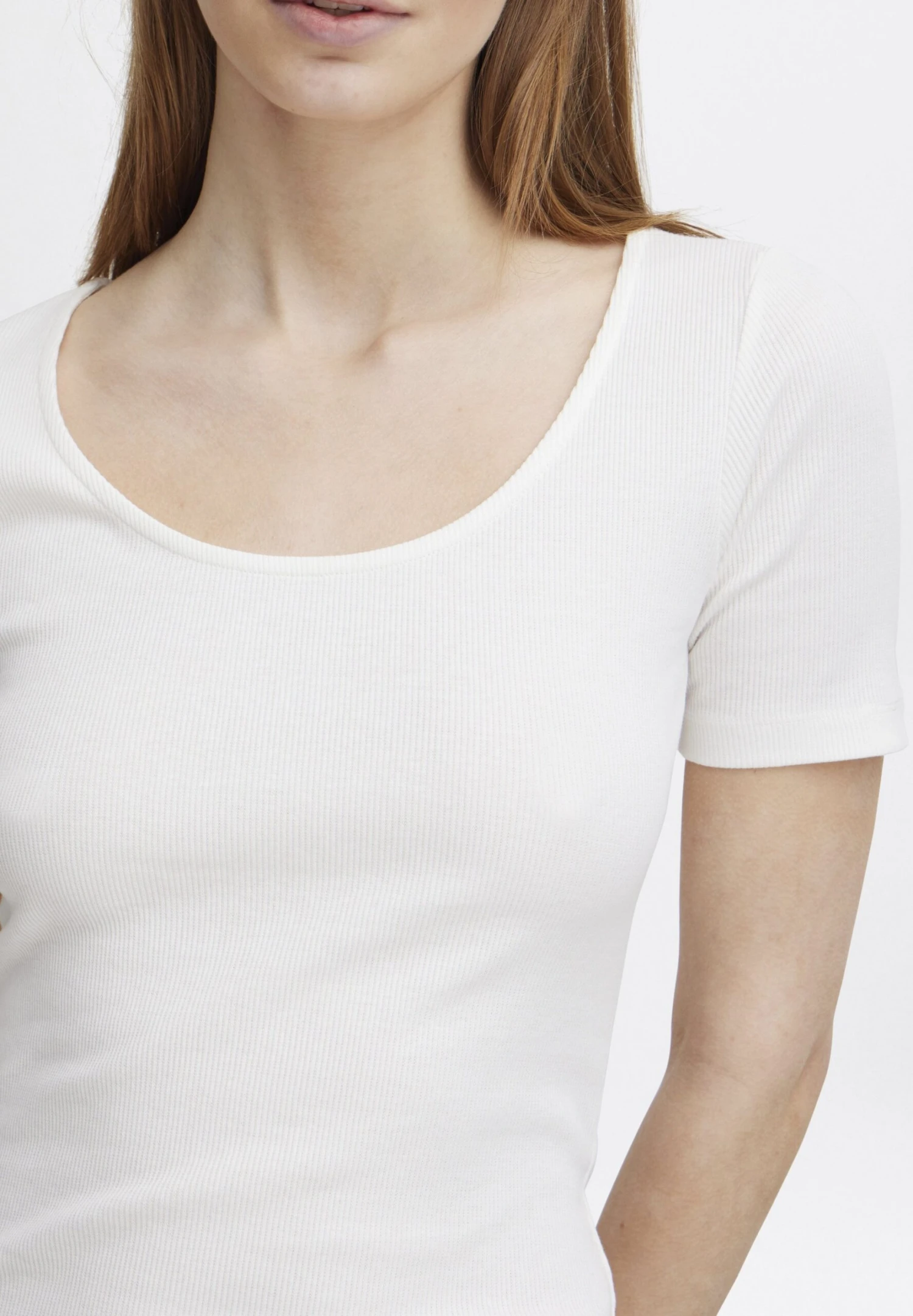 OXMO OXISAN 2 PACK - Basic T-shirt - White White 4 OXMO OXISAN 2 PACK - Basic T-shirt - White White - Image 4