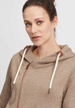 OXMO OXVicky - Zip-up Sweatshirt - Sand Melan 16 OXMO OXVicky - Zip-up Sweatshirt - Sand Melan -OXMO Store 7cd25d55cb8b4060b3fdfb448d7e30fc
