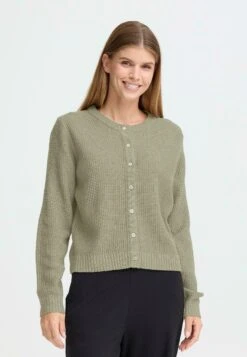 OXMO BMMOMA - Cardigan - Vetiver