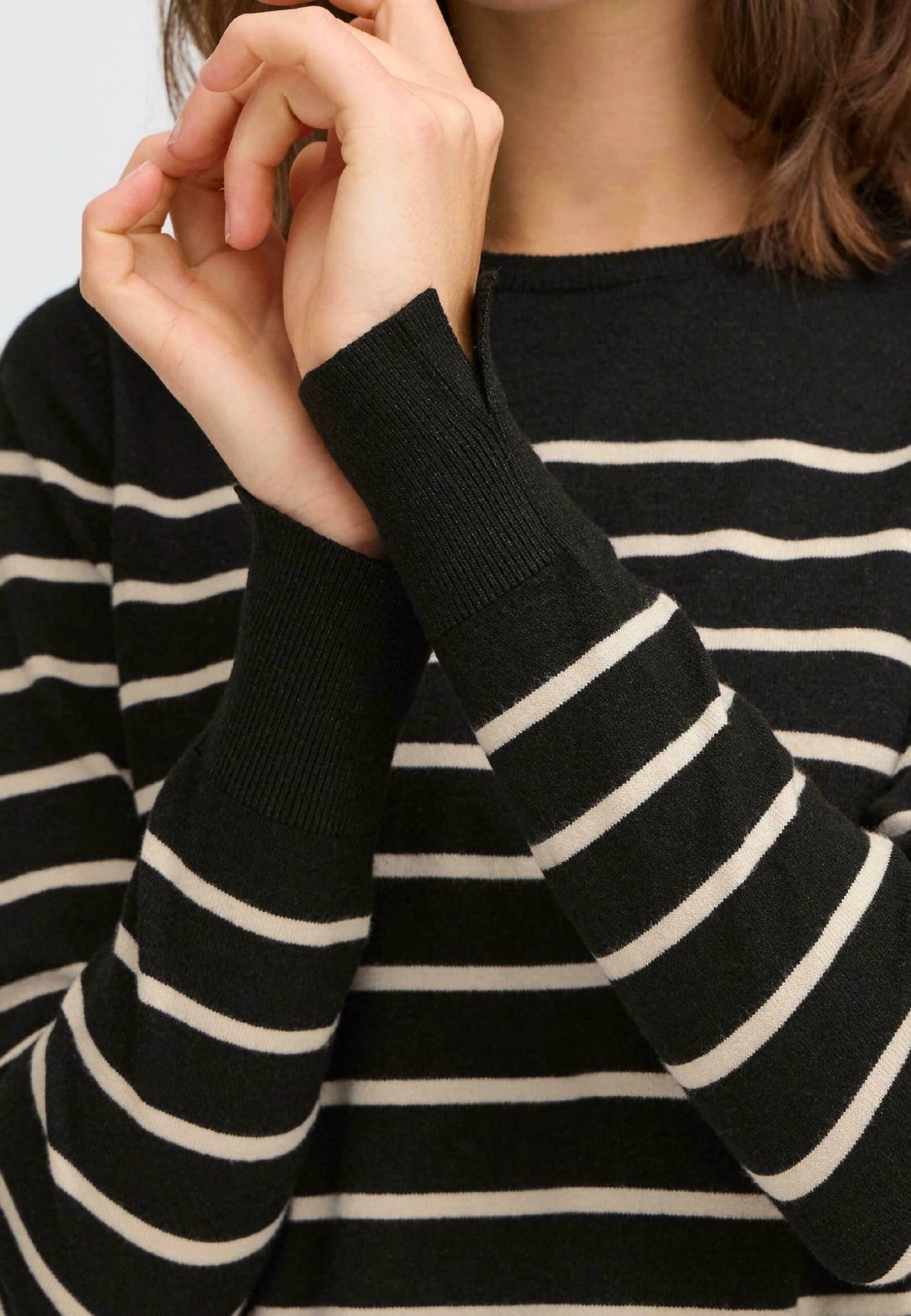 OXMO FRKEANA - Jumper - Black Mix 5 OXMO FRKEANA - Jumper - Black Mix - Image 5