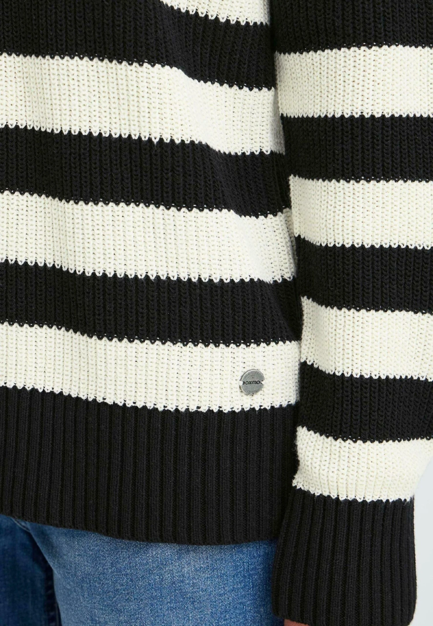 OXMO OXKAVINA - Jumper - True Black 5 OXMO OXKAVINA - Jumper - True Black - Image 5