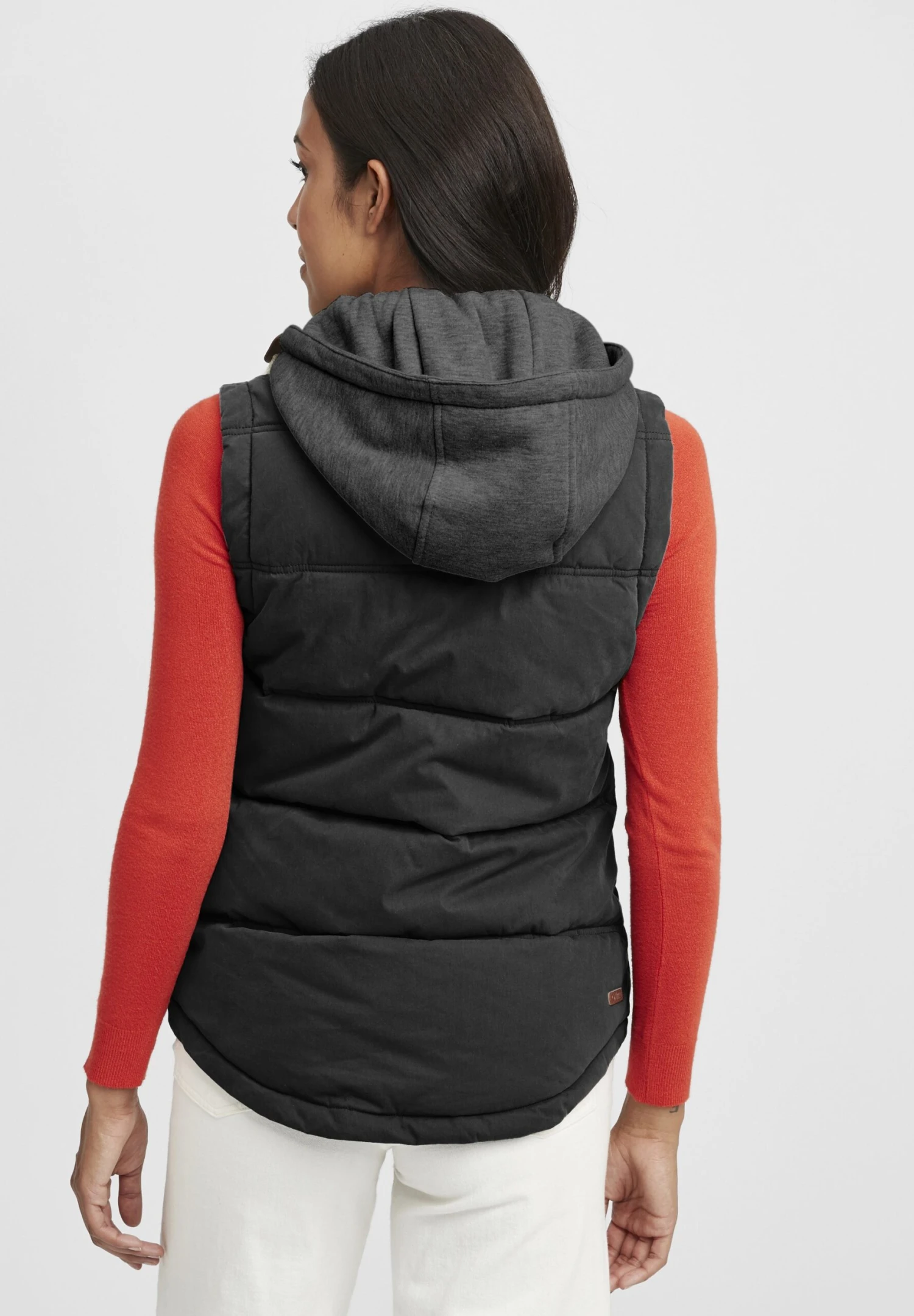 OXMO OXLEWONDA - Waistcoat - Black 3 OXMO OXLEWONDA - Waistcoat - Black - Image 3