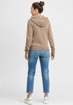 OXMO OXVicky - Zip-up Sweatshirt - Sand Melan 15 OXMO OXVicky - Zip-up Sweatshirt - Sand Melan -OXMO Store 7ee1db01b903493e8bb238f87c85f6a0