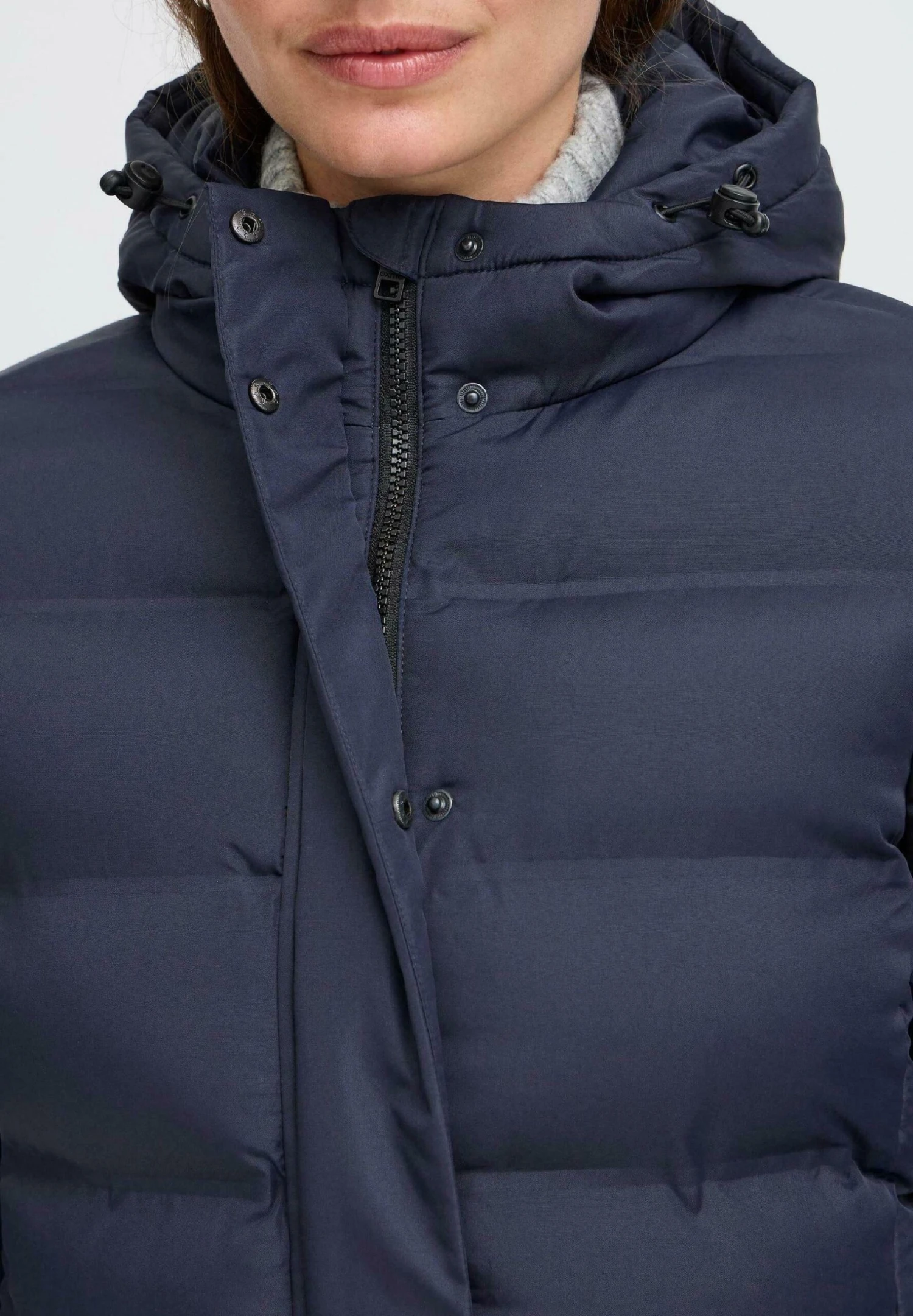 OXMO OXMARINETTA - Winter Coat - Total Eclipse 4 OXMO OXMARINETTA - Winter Coat - Total Eclipse - Image 4