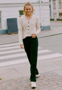 OXMO FRKANNA - Cardigan - Pumice Stone -OXMO Store 7f3938b3c36348bba22461a4b9514195