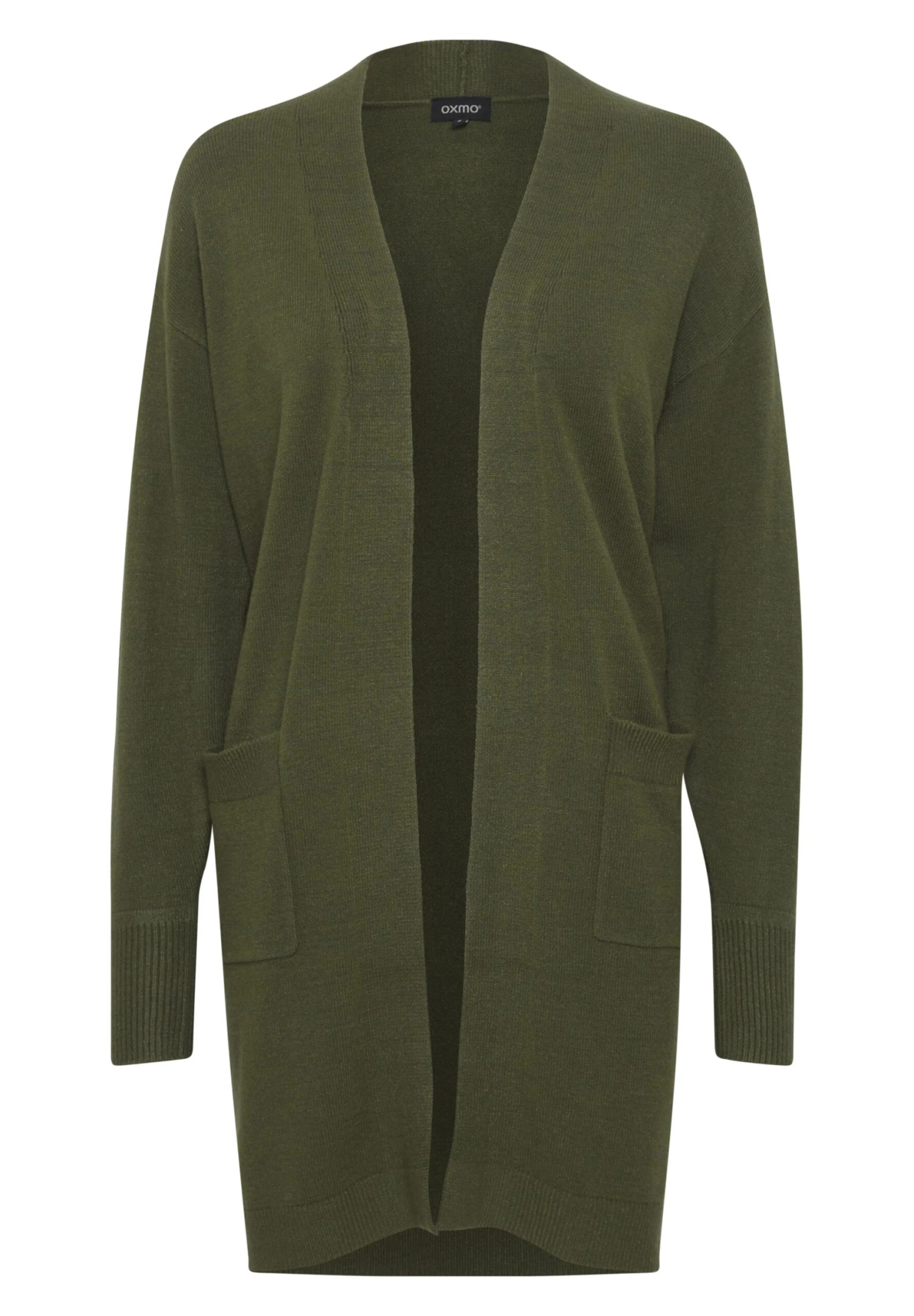 OXMO OXRitiana - Cardigan - Rifle Green Melange 6 OXMO OXRitiana - Cardigan - Rifle Green Melange - Image 6