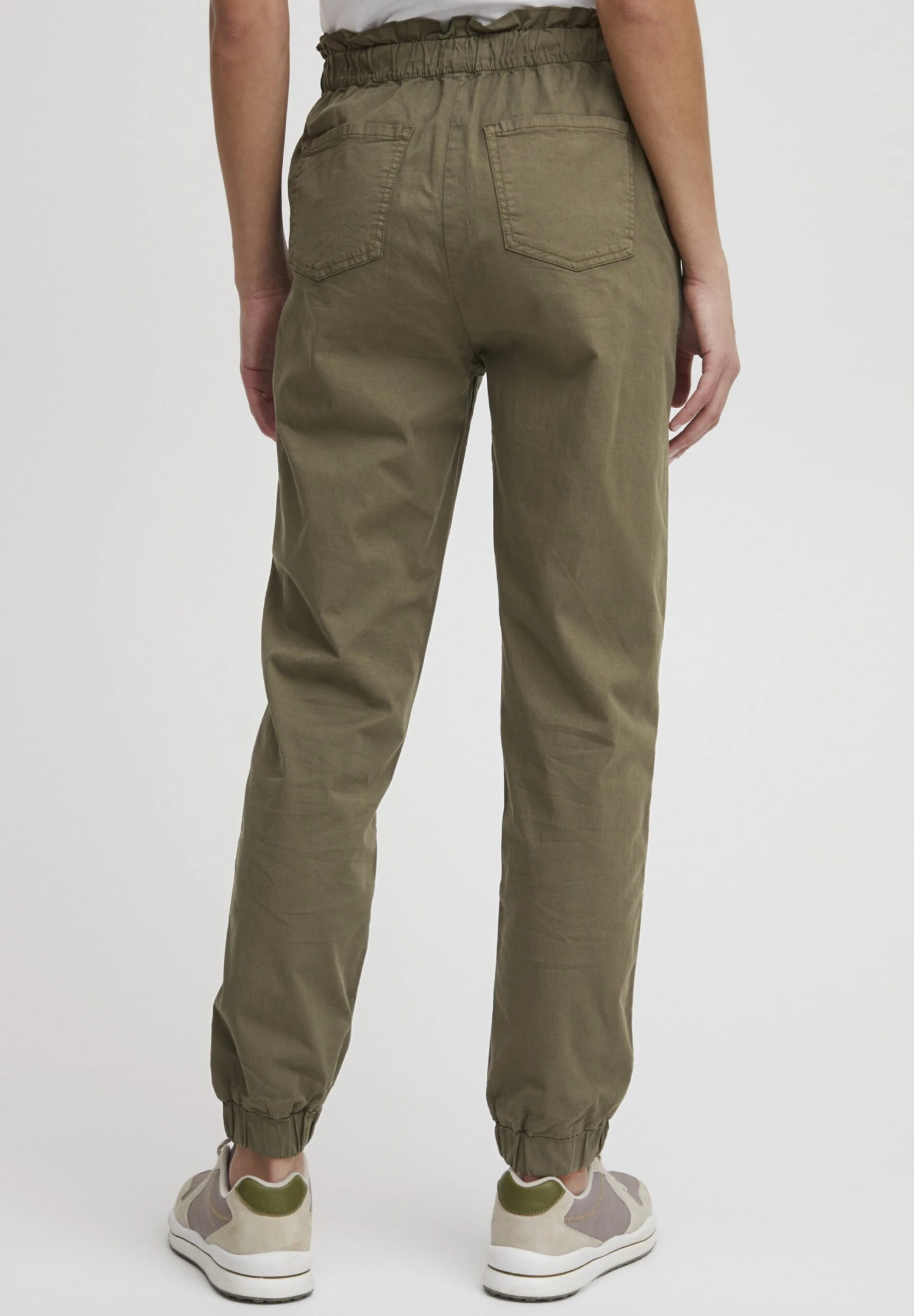 OXMO OXCOBIE REGULAR FIT - Trousers - Ivy Green 3 OXMO OXCOBIE REGULAR FIT - Trousers - Ivy Green - Image 3
