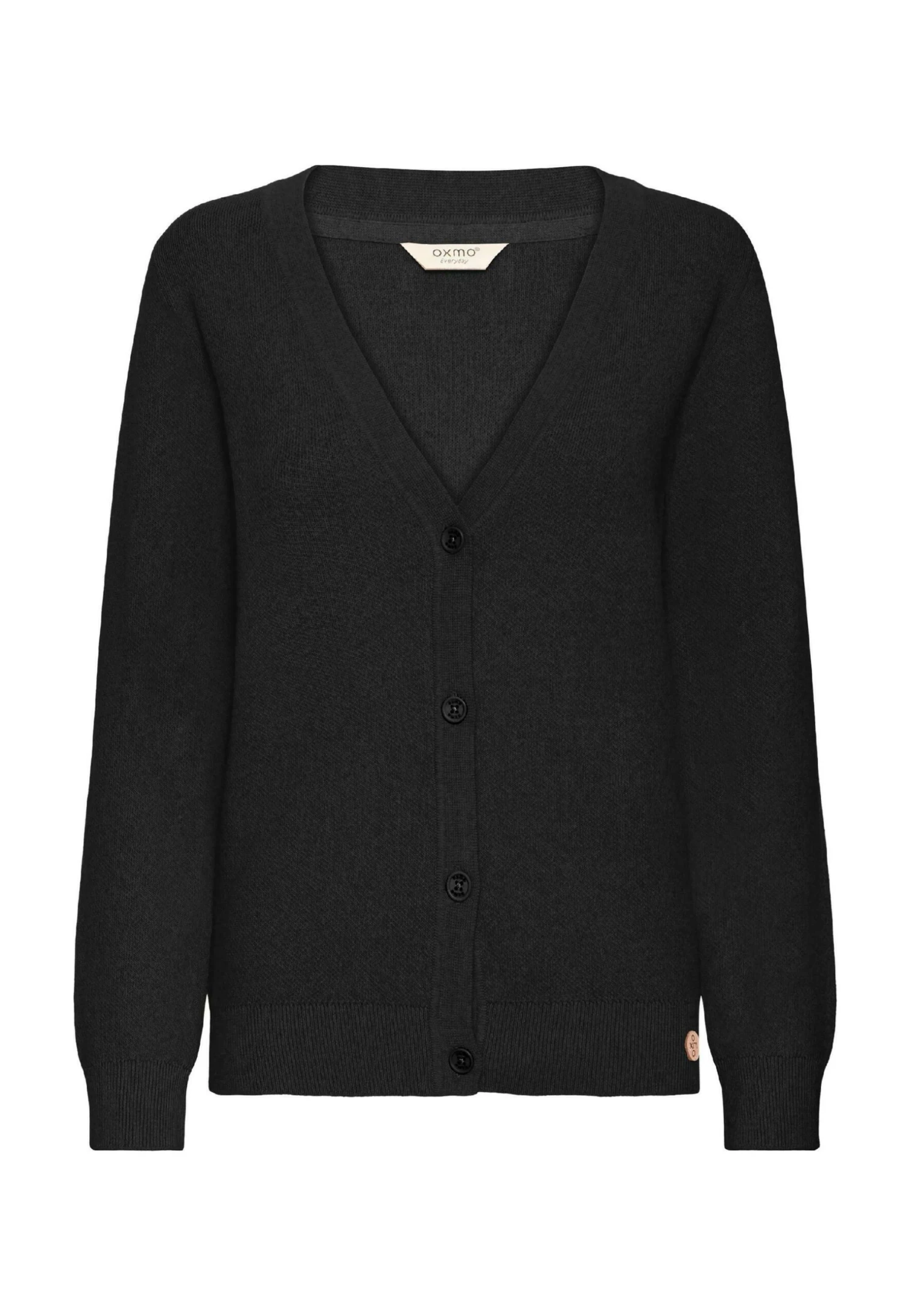 OXMO OXFIANA - Cardigan - True Black 6 OXMO OXFIANA - Cardigan - True Black - Image 6