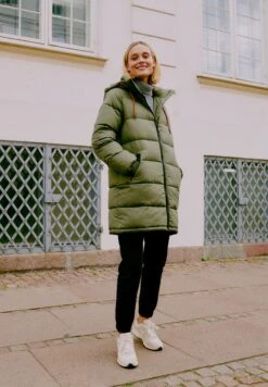 OXMO OXJODY - Winter Coat - Dusty Olive