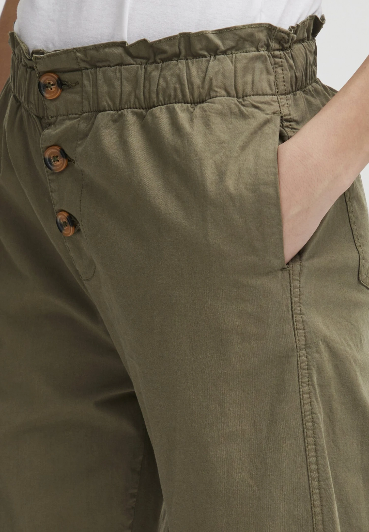 OXMO OXCOBIE REGULAR FIT - Trousers - Ivy Green 4 OXMO OXCOBIE REGULAR FIT - Trousers - Ivy Green - Image 4