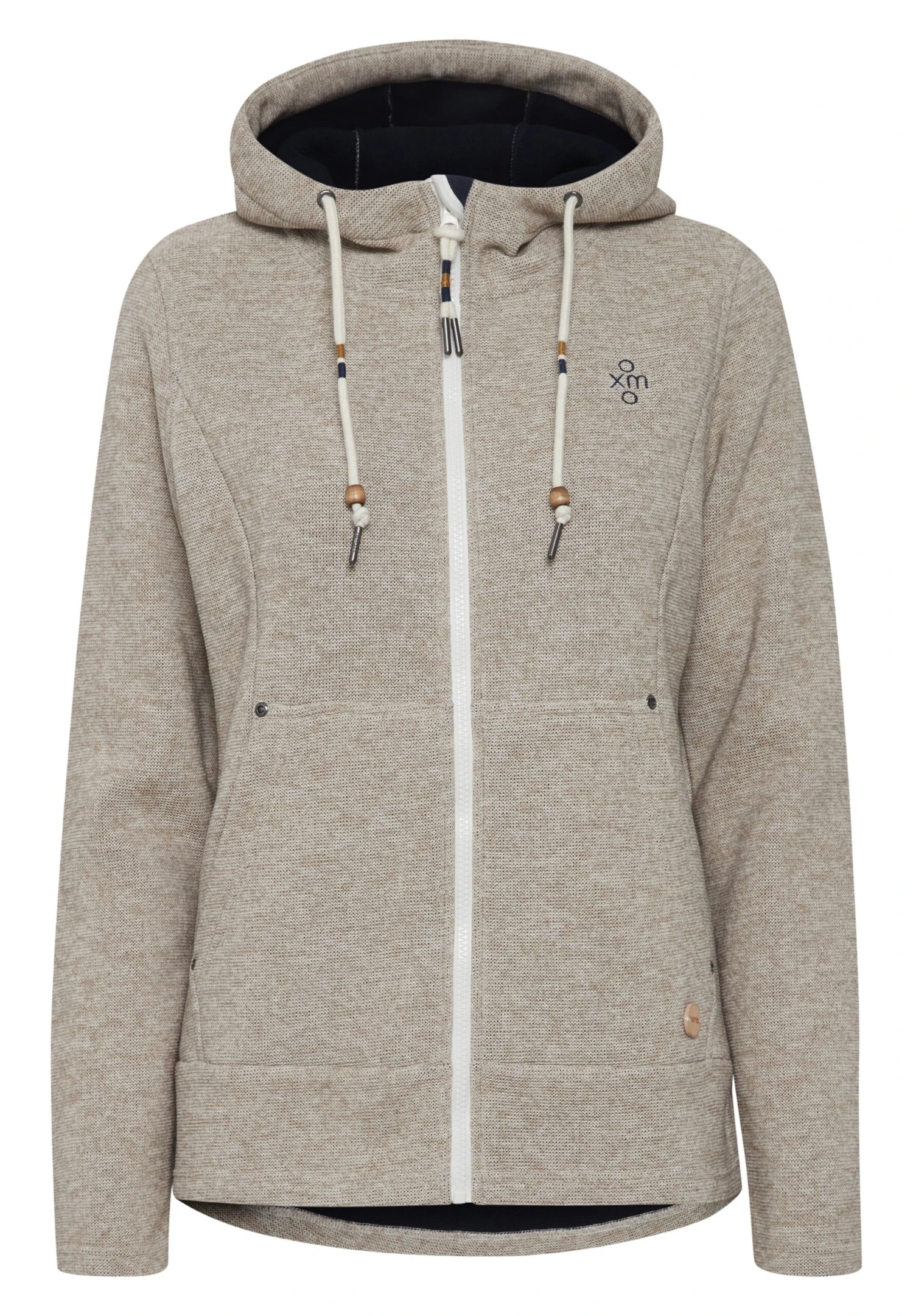 OXMO OXFia - Zip-up Sweatshirt - Black 7 OXMO OXFia - Zip-up Sweatshirt - Black - Image 7