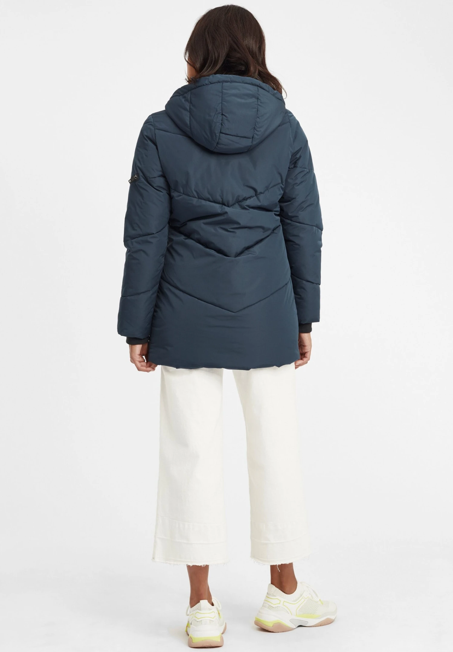 OXMO OXJunchen - Winter Coat - Insignia Blue 3 OXMO OXJunchen - Winter Coat - Insignia Blue - Image 3