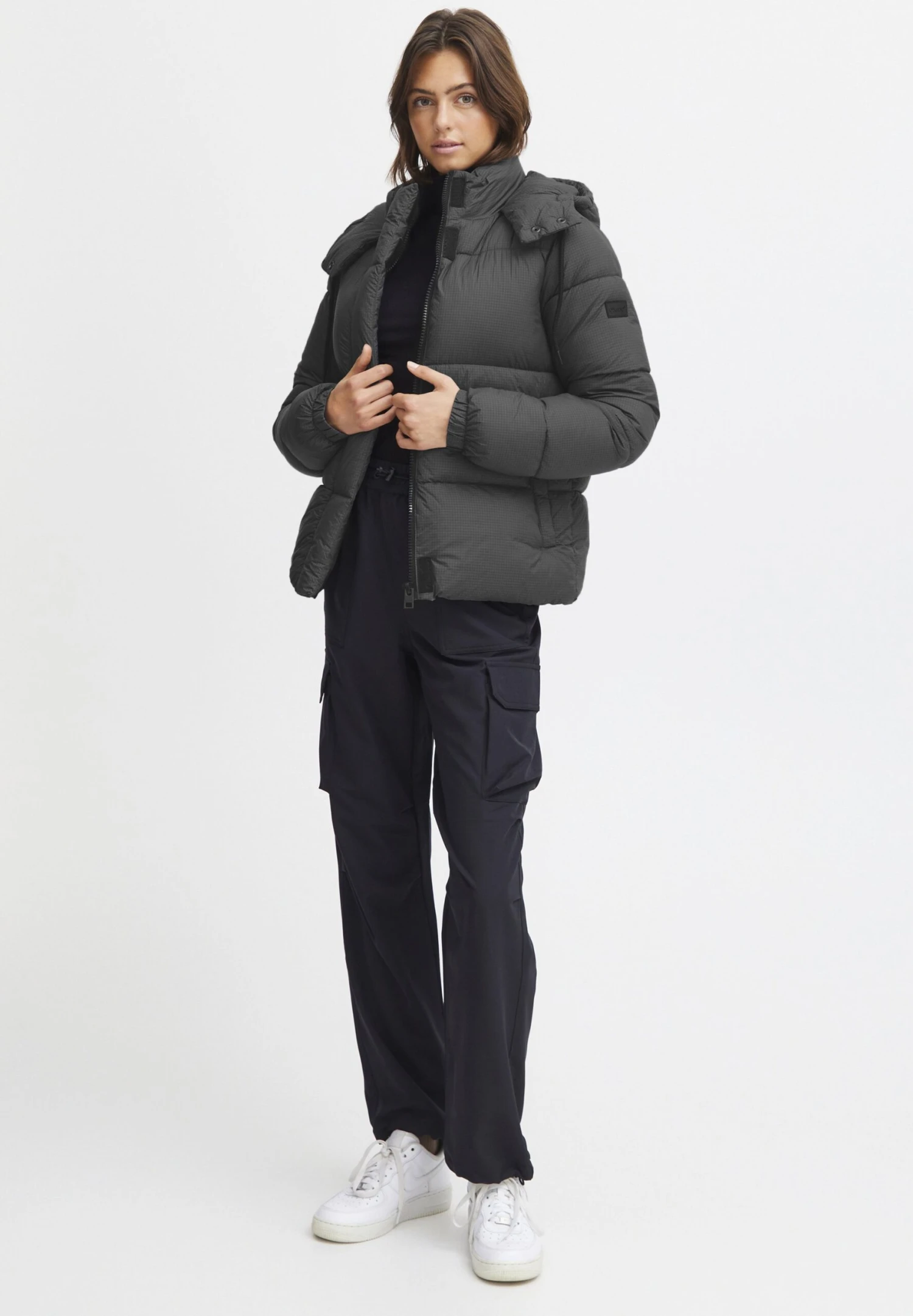OXMO OXTAYLOR - Winter Jacket - Blackened Pearl 2 OXMO OXTAYLOR - Winter Jacket - Blackened Pearl - Image 2