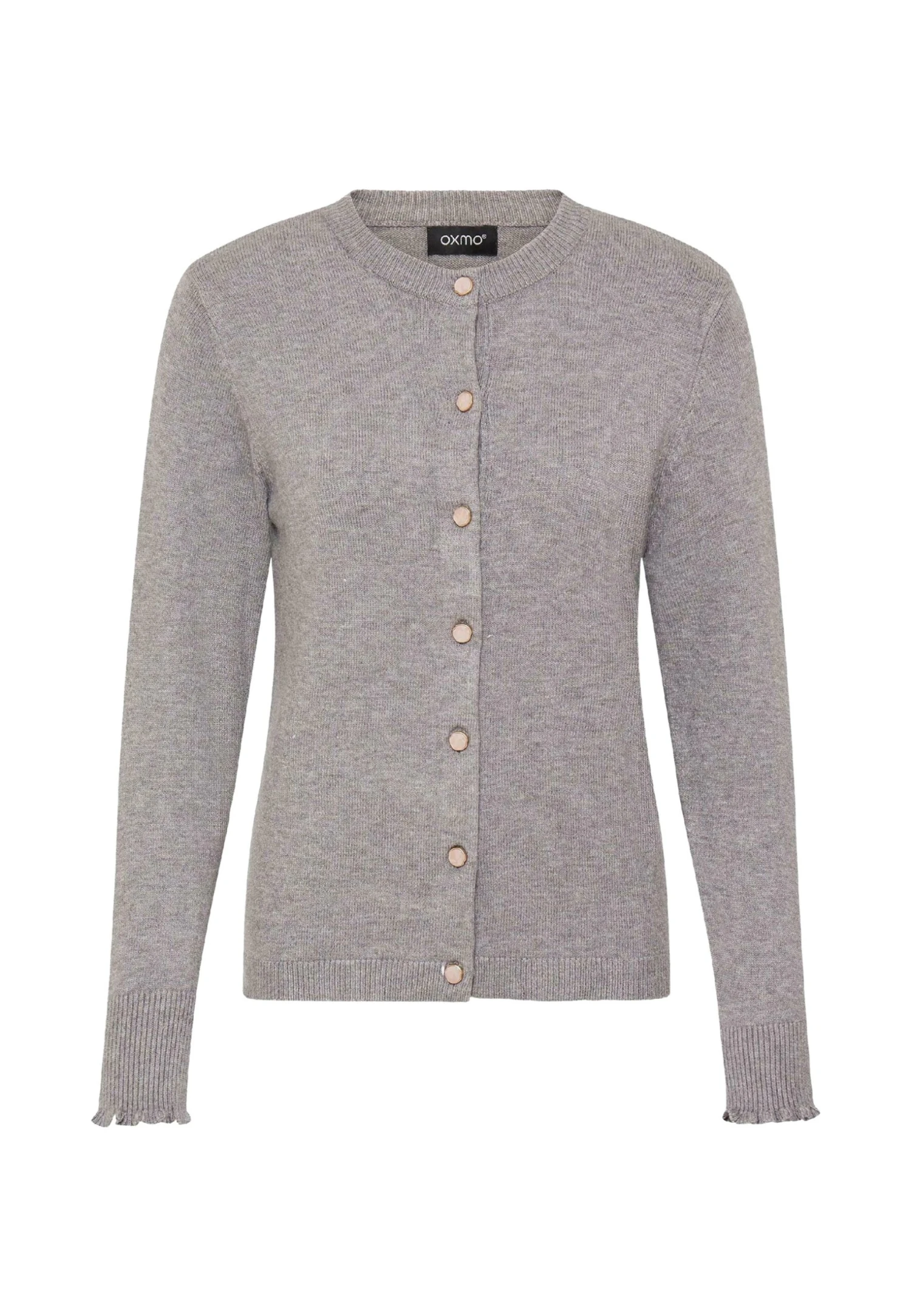 OXMO BMMNERA - Cardigan - Oatmeal Melange 7 OXMO BMMNERA - Cardigan - Oatmeal Melange - Image 7