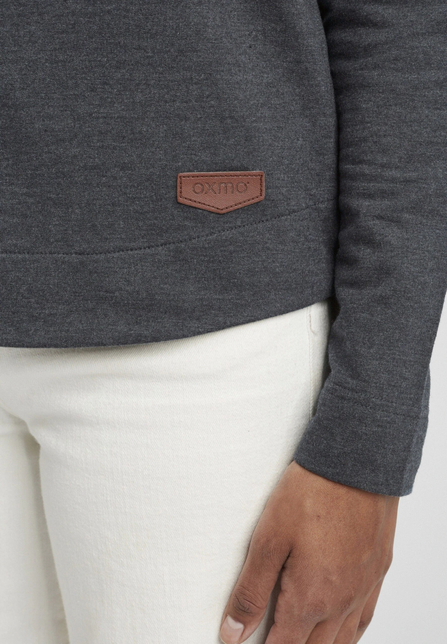 OXMO OXWandy - Hoodie - Dar Grey M 5 OXMO OXWandy - Hoodie - Dar Grey M - Image 5