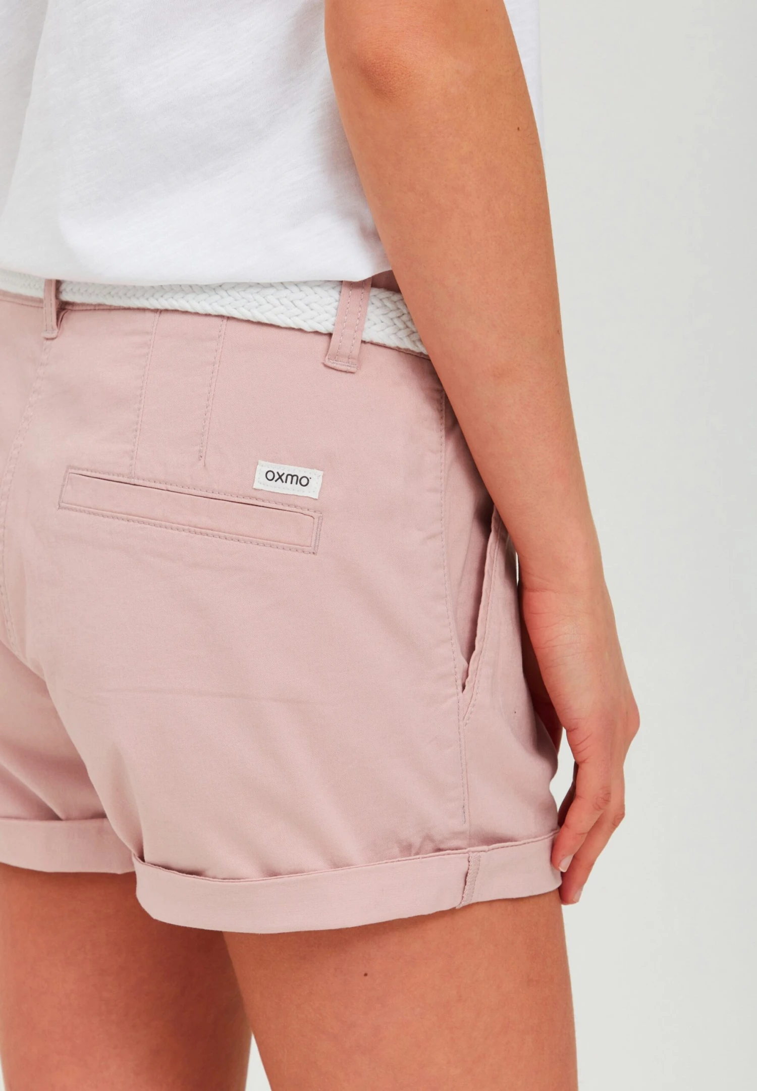 OXMO OXChanett - Shorts - Pale Mauve 5 OXMO OXChanett - Shorts - Pale Mauve - Image 5