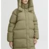 OXMO OXElice - Winter Coat - Covert Green