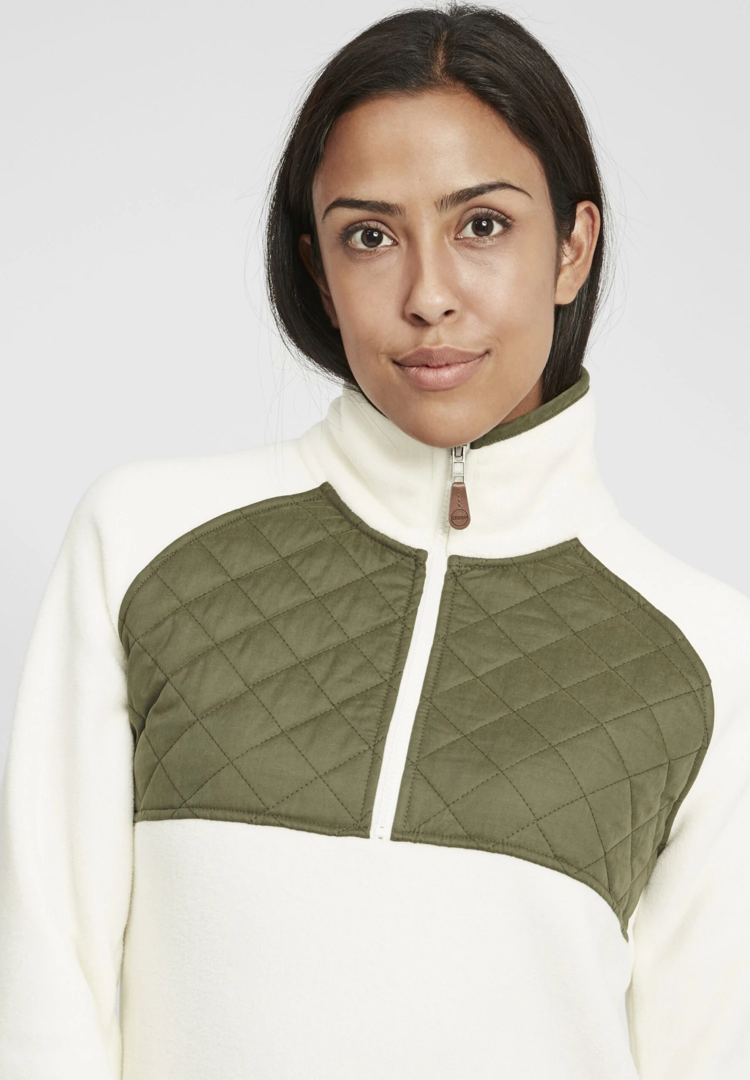 OXMO OXMalita - Fleece Jumper - Off White 4 OXMO OXMalita - Fleece Jumper - Off White - Image 4