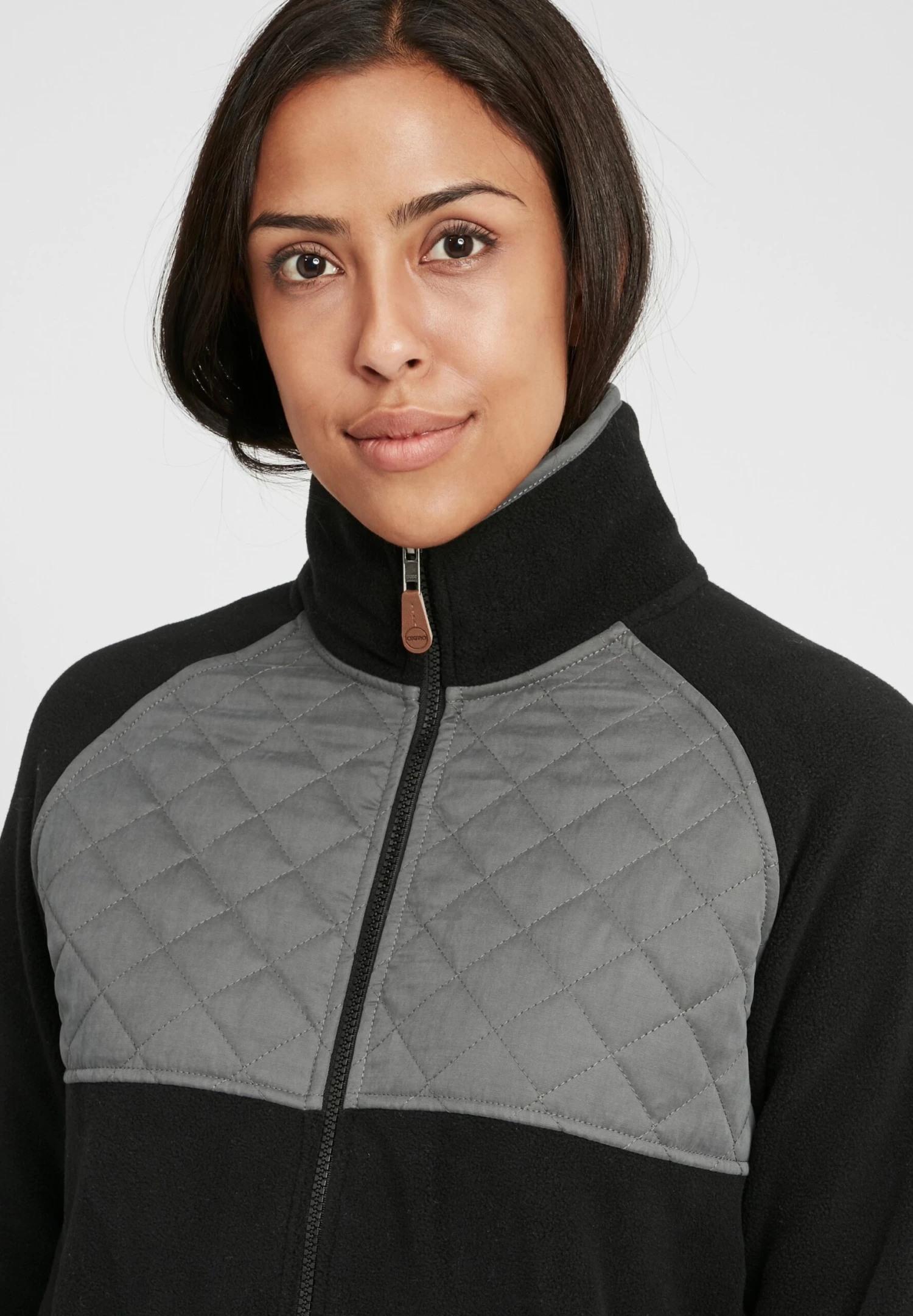 OXMO OXMalin - Fleece Jacket - Black 4 OXMO OXMalin - Fleece Jacket - Black - Image 4