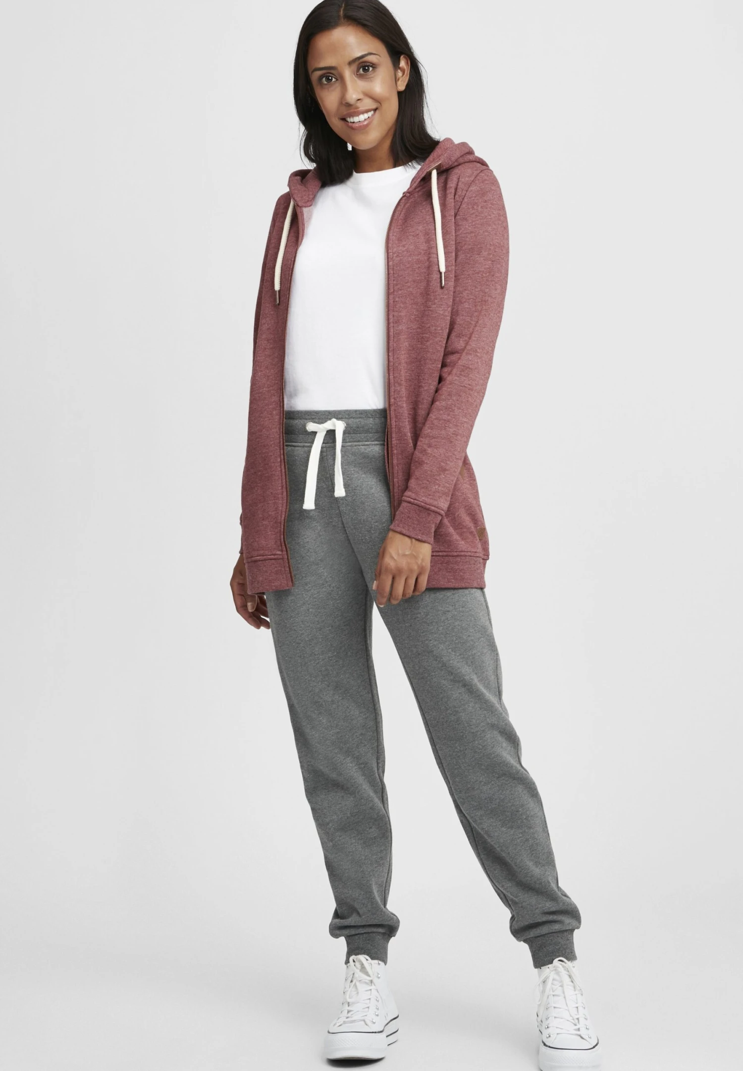 OXMO OXOLIVIA REGULAR FIT - Tracksuit Bottoms - Grey Mel 2 OXMO OXOLIVIA REGULAR FIT - Tracksuit Bottoms - Grey Mel - Image 2