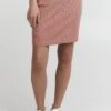 OXMO OXLOU - Pencil Skirt - Ash Rose Melange