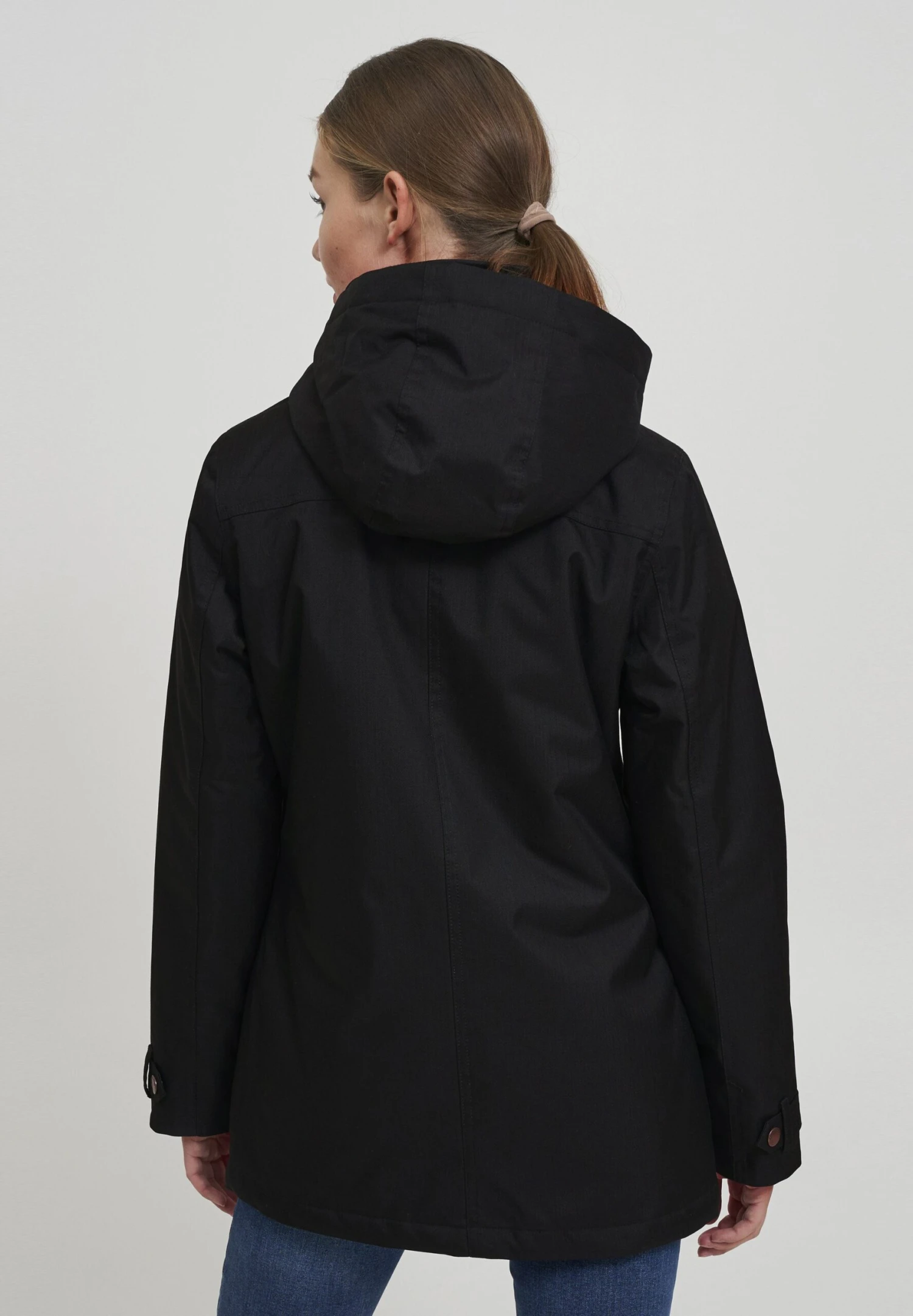 OXMO OXBrooke - Winter Coat - Black 3 OXMO OXBrooke - Winter Coat - Black - Image 3
