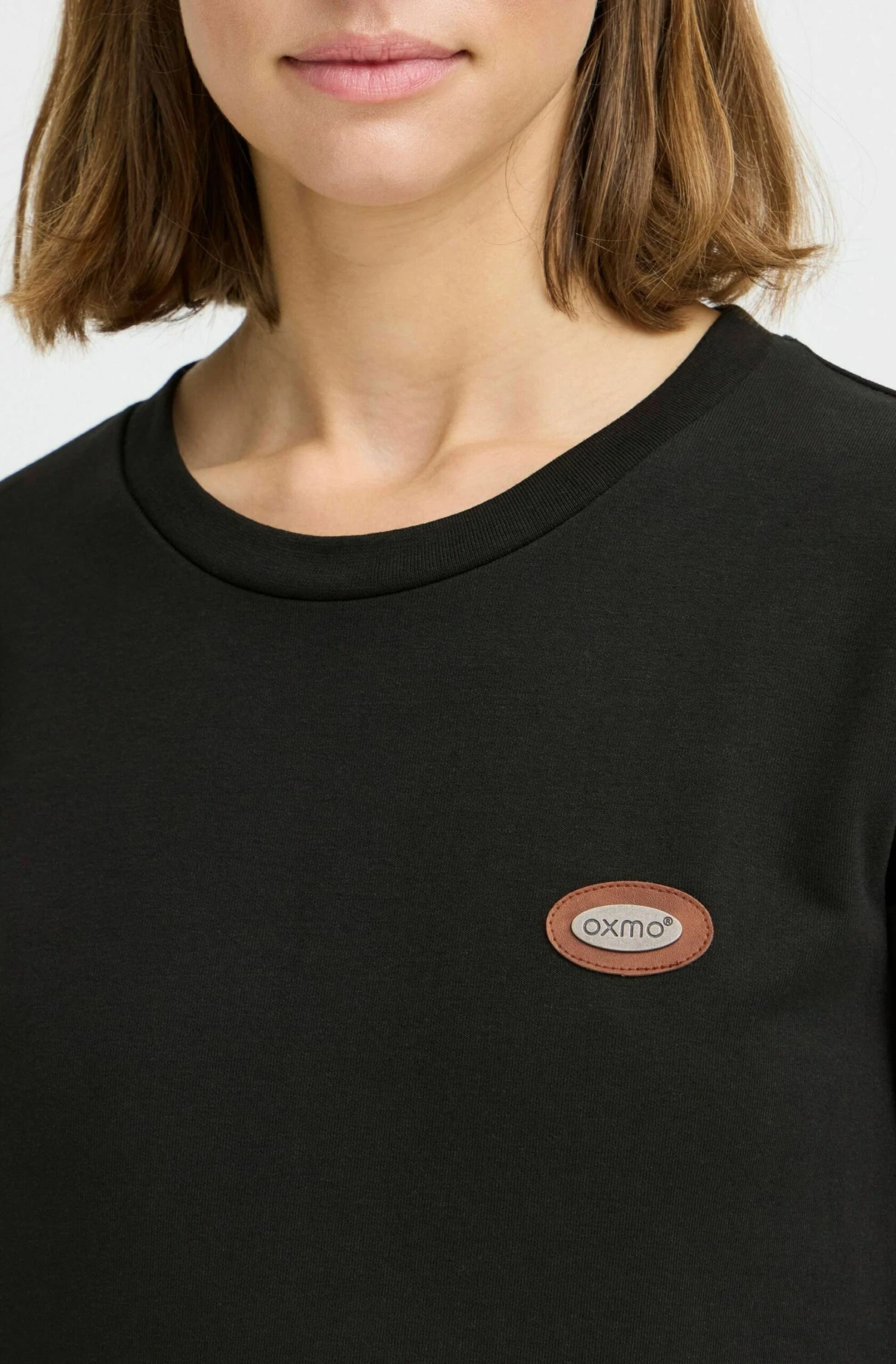 OXMO OXTRINE - Sweatshirt - Black 4 OXMO OXTRINE - Sweatshirt - Black - Image 4