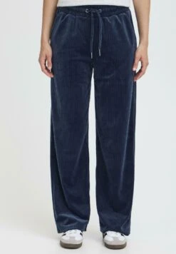 OXMO OXEBBA WIDE LEG - Tracksuit Bottoms - Dress Blues -OXMO Store 85ef4ab9b76e4dfd9e442cde33c0707f