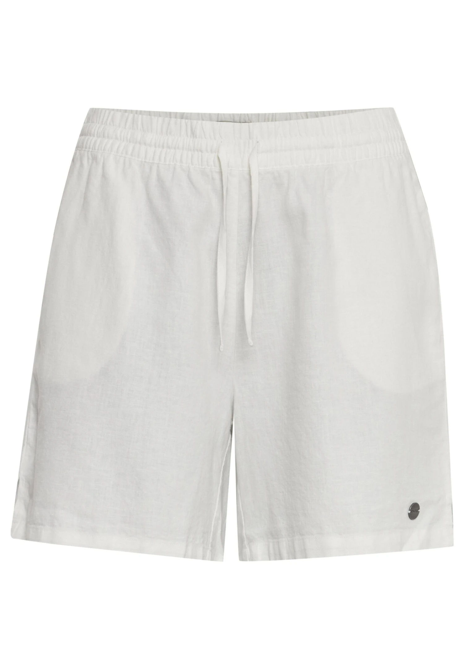 OXMO OXALGEA LINEN MIX - Shorts - Off White 6 OXMO OXALGEA LINEN MIX - Shorts - Off White - Image 6
