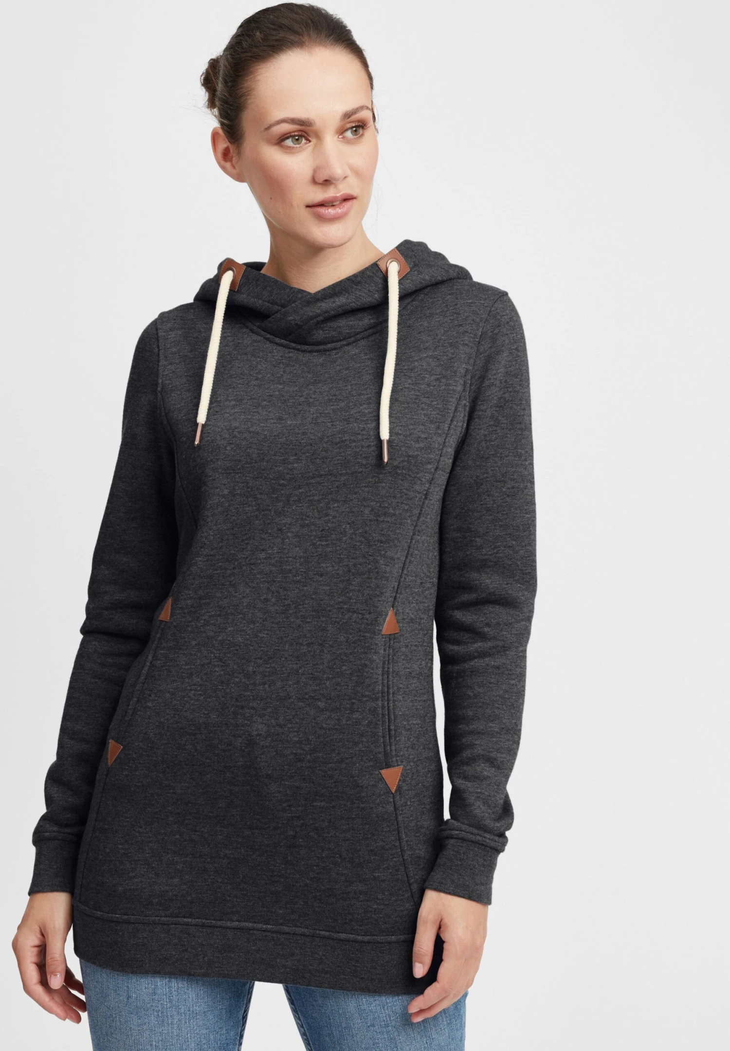 OXMO OXVicky - Hoodie - Dar Grey M 1 OXMO OXVicky - Hoodie - Dar Grey M
