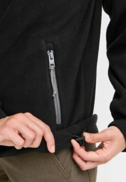 OXMO OXMARTA - Fleece Jacket - True Black -OXMO Store 86c5399eee2b4e969b17f961e0a5135f