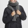 OXMO OXVianna - Scarf - Medium Grey Melange