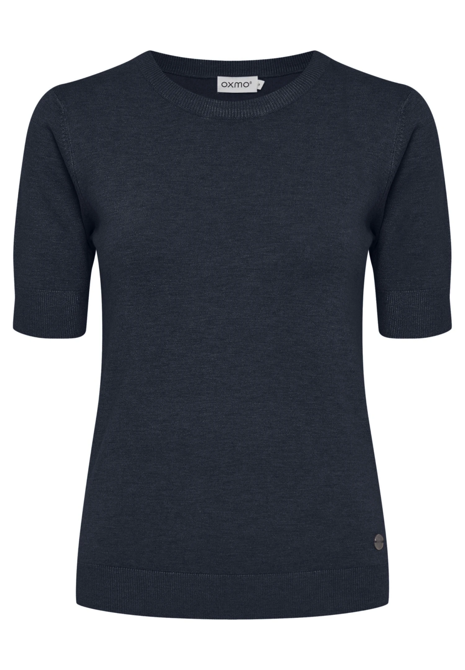 OXMO OXHELIN - Basic T-shirt - Total Eclipse Melange 6 OXMO OXHELIN - Basic T-shirt - Total Eclipse Melange - Image 6