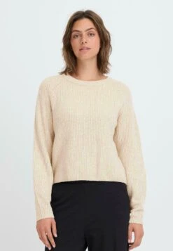 OXMO IHFANSI - Jumper - Oatmeal Melange