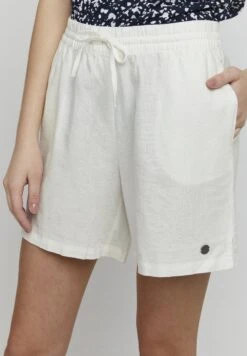 OXMO OXALGEA LINEN MIX - Shorts - Off White