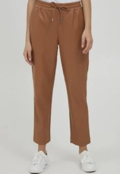 OXMO OXPAULIA REGULAR FIT - Trousers - Toffee