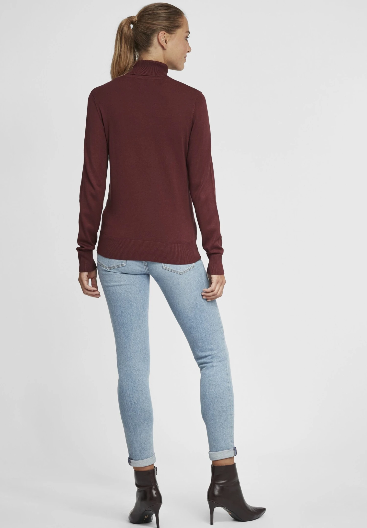 OXMO OXWinala - Jumper - Chocolate Truffle 3 OXMO OXWinala - Jumper - Chocolate Truffle - Image 3